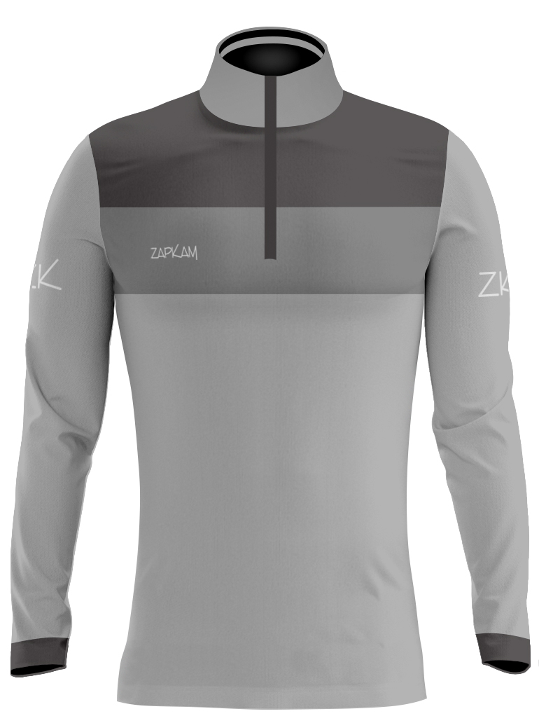 Side Panel Sublimated Quarter Zip Training Tops